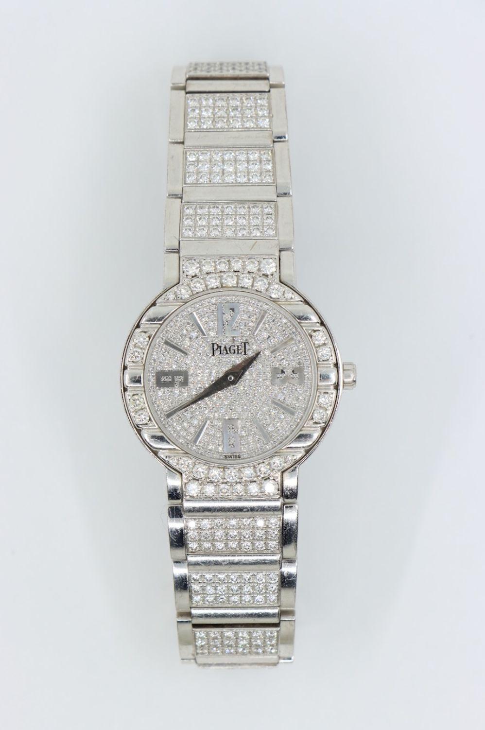 Piaget Diamond Pave 28 mm Watch