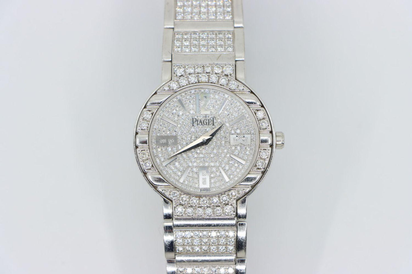 Piaget Diamond Pave 28 mm Watch