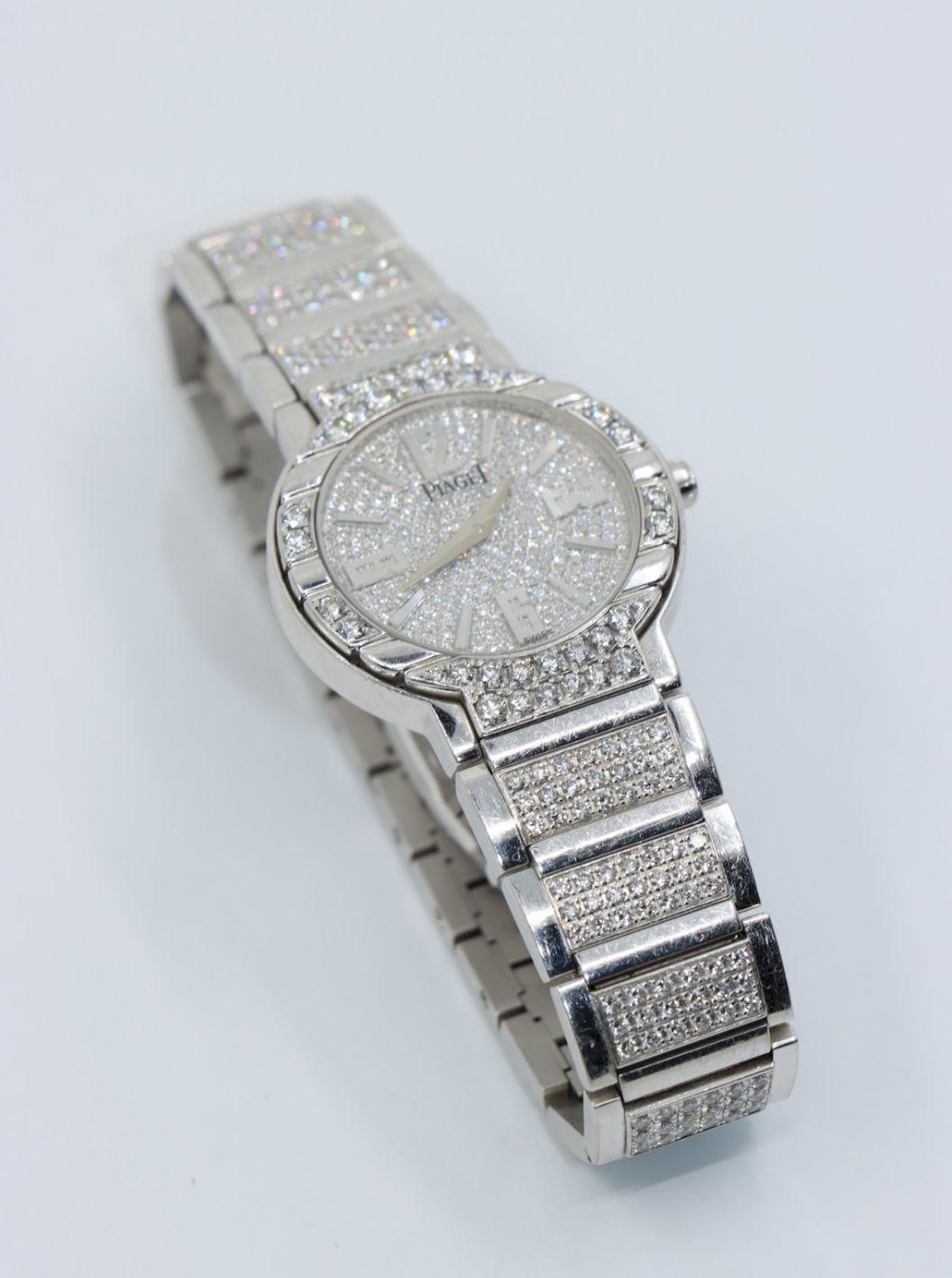 Piaget Diamond Pave 28 mm Watch