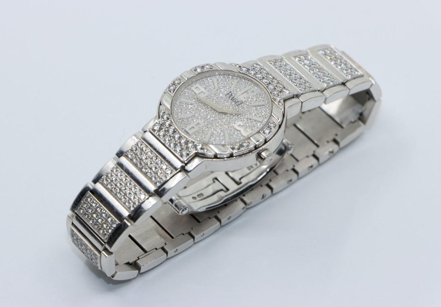 Piaget Diamond Pave 28 mm Watch