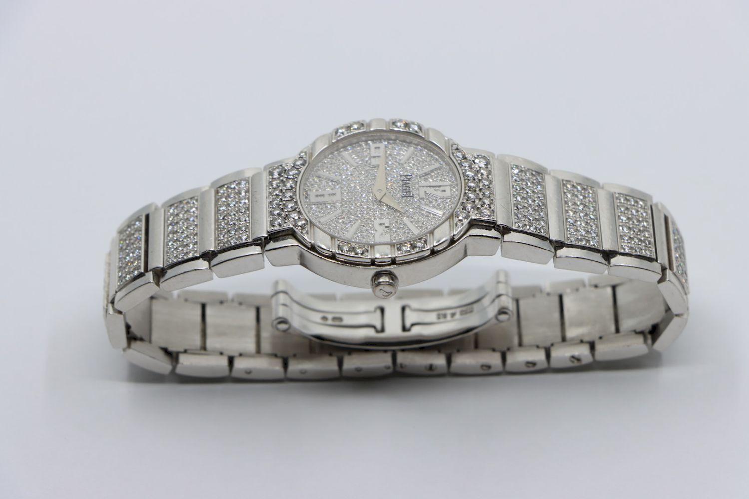 Piaget Diamond Pave 28 mm Watch