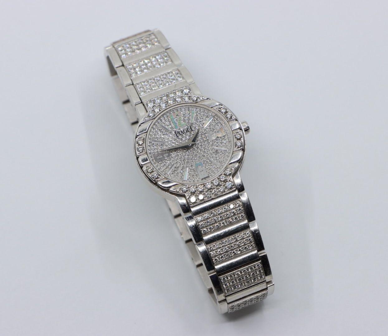 Piaget Diamond Pave 28 mm Watch