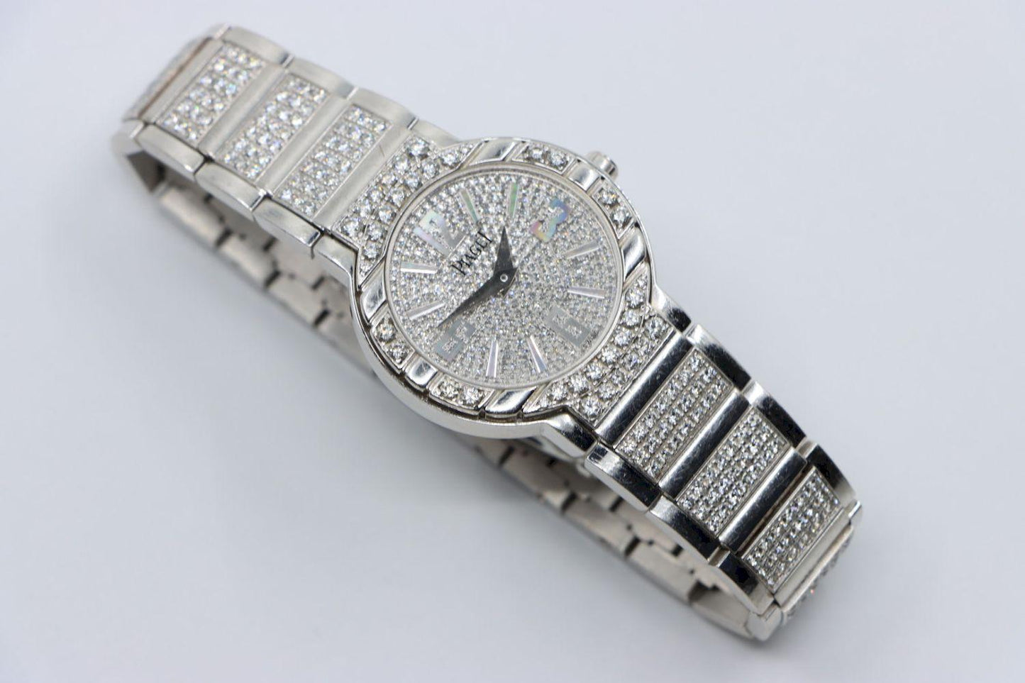 Piaget Diamond Pave 28 mm Watch