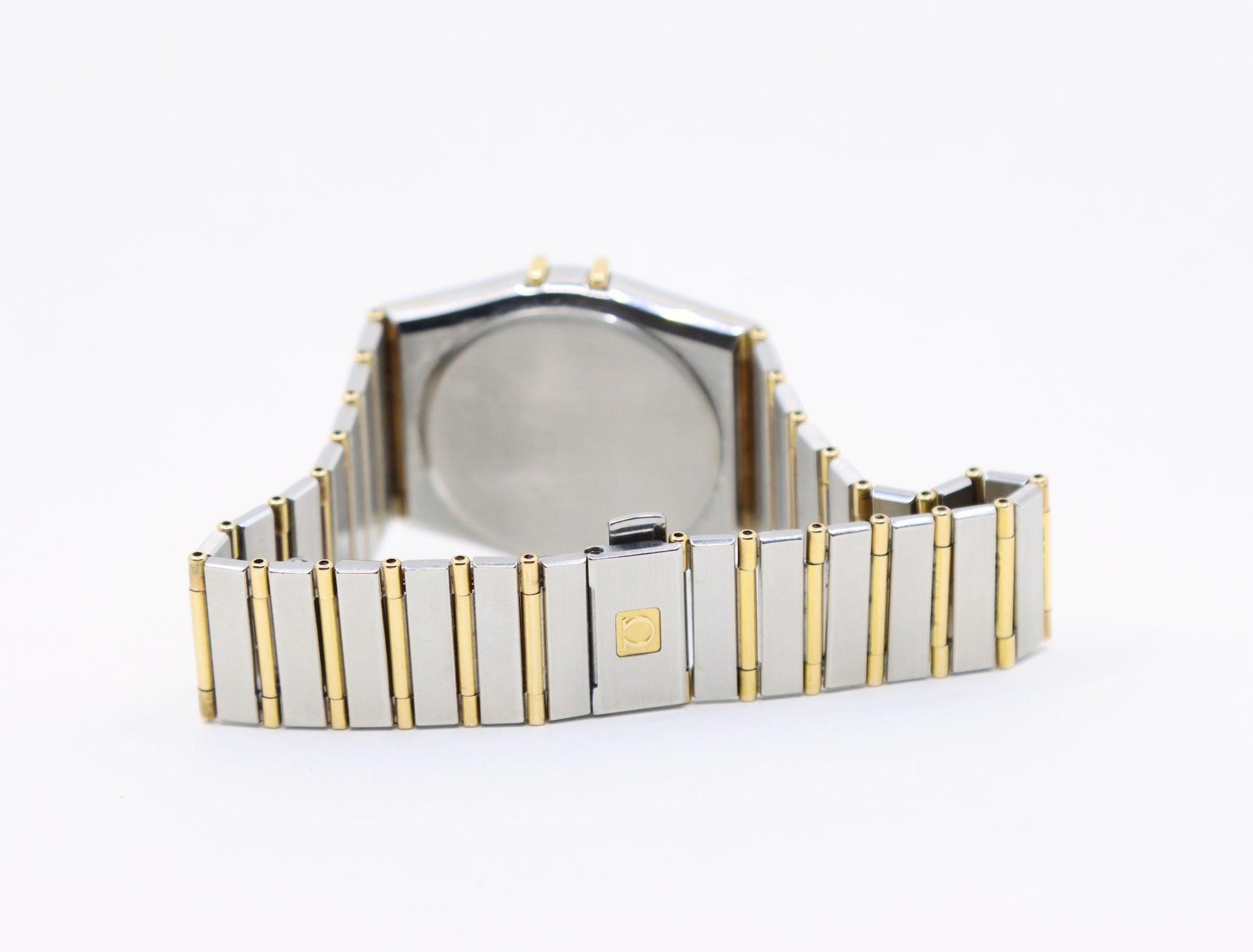 Omega Constellation 18K Gold & Stainless Steel Quartz Watch