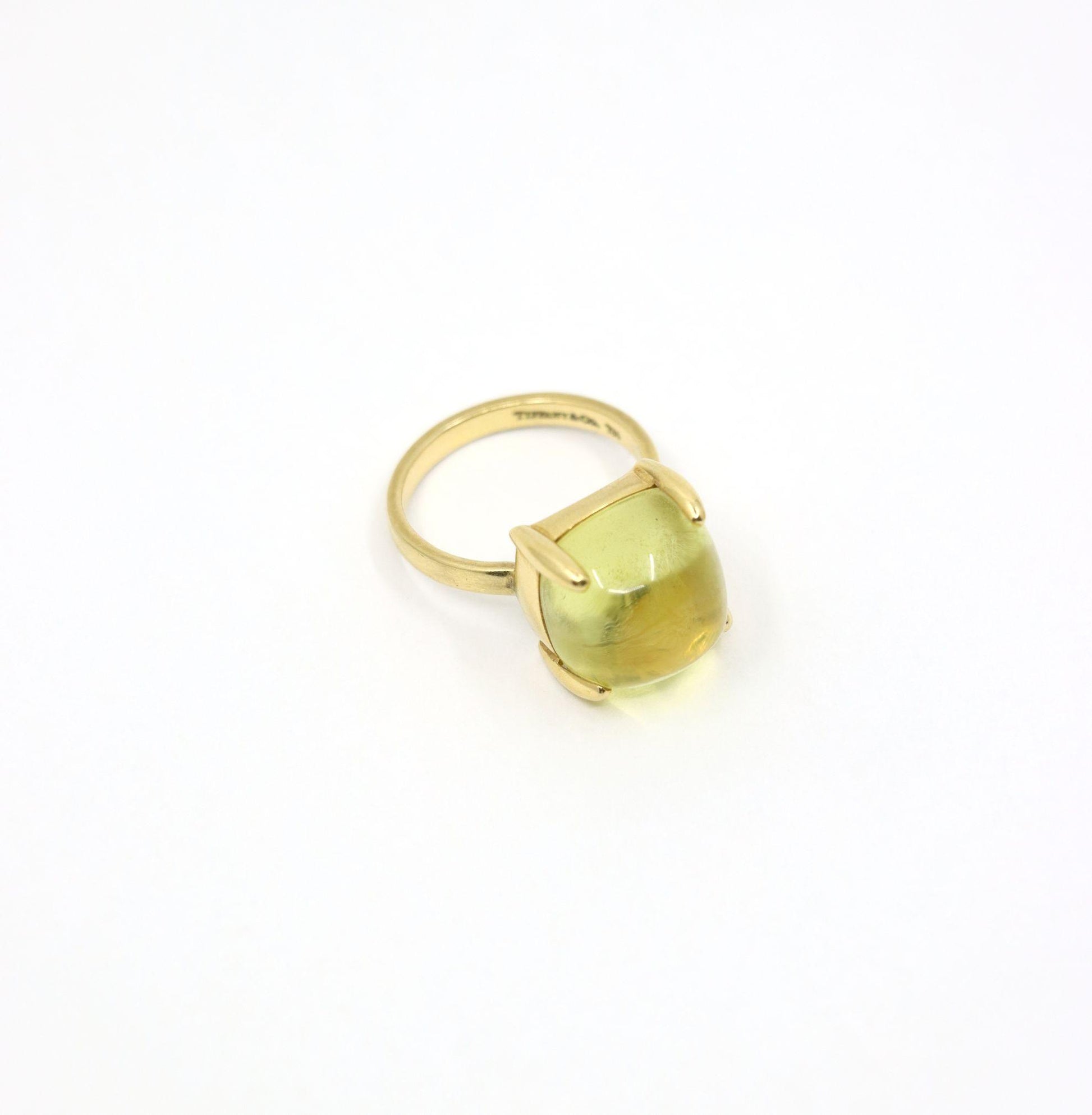 Tiffany & Co. Paloma Sugar Stacks Citrine 18KT Gold Ring