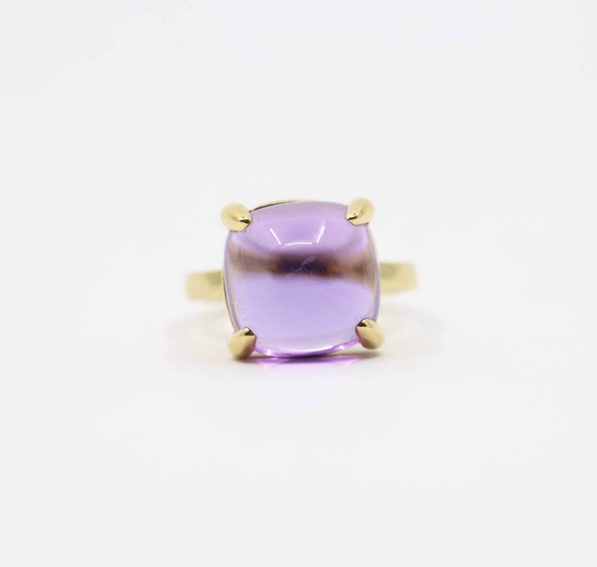 Tiffany & Co. Paloma Sugar Stacks Amethyst 18KT Gold Ring