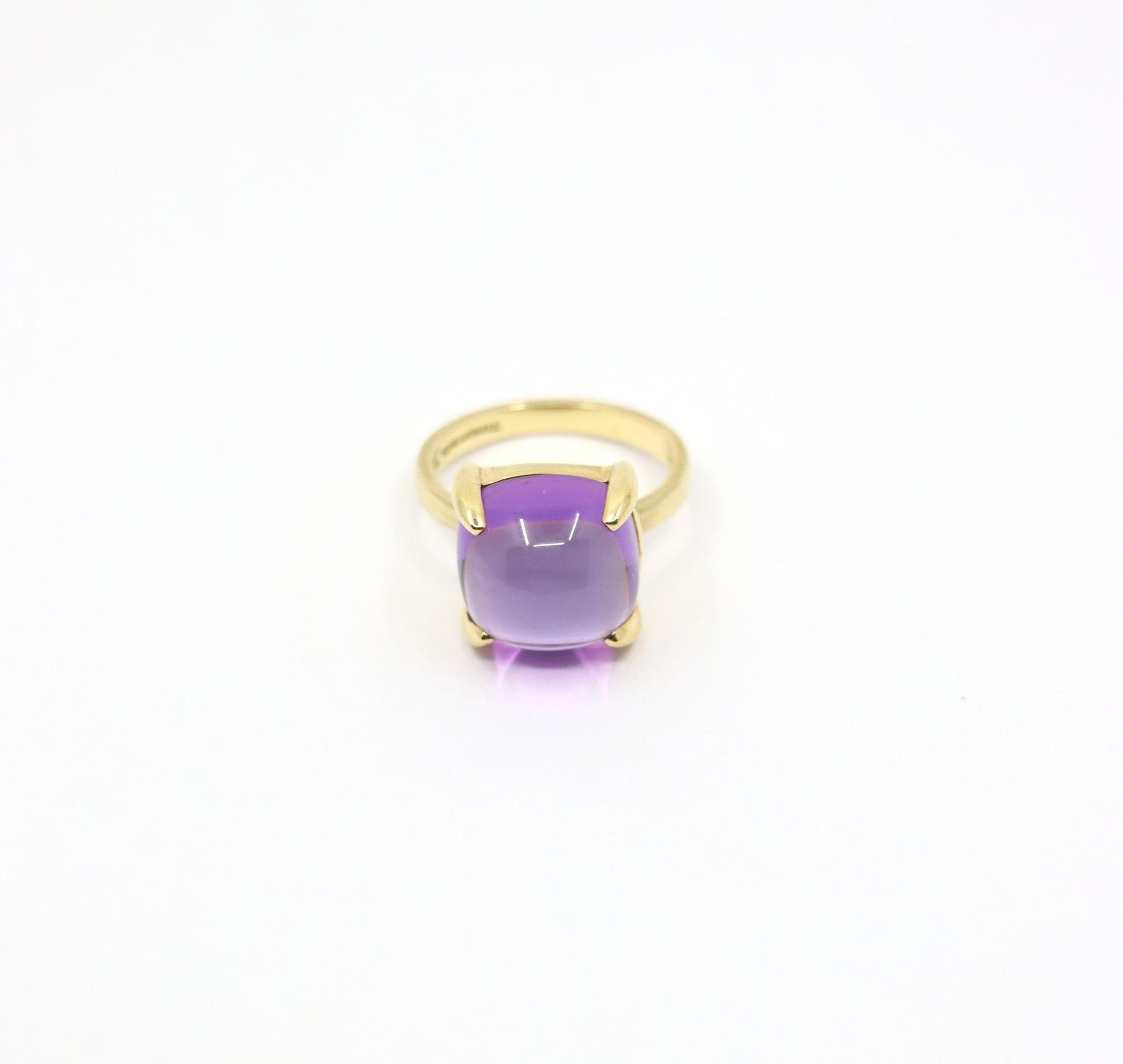 Tiffany & Co. Paloma Sugar Stacks Amethyst 18KT Gold Ring