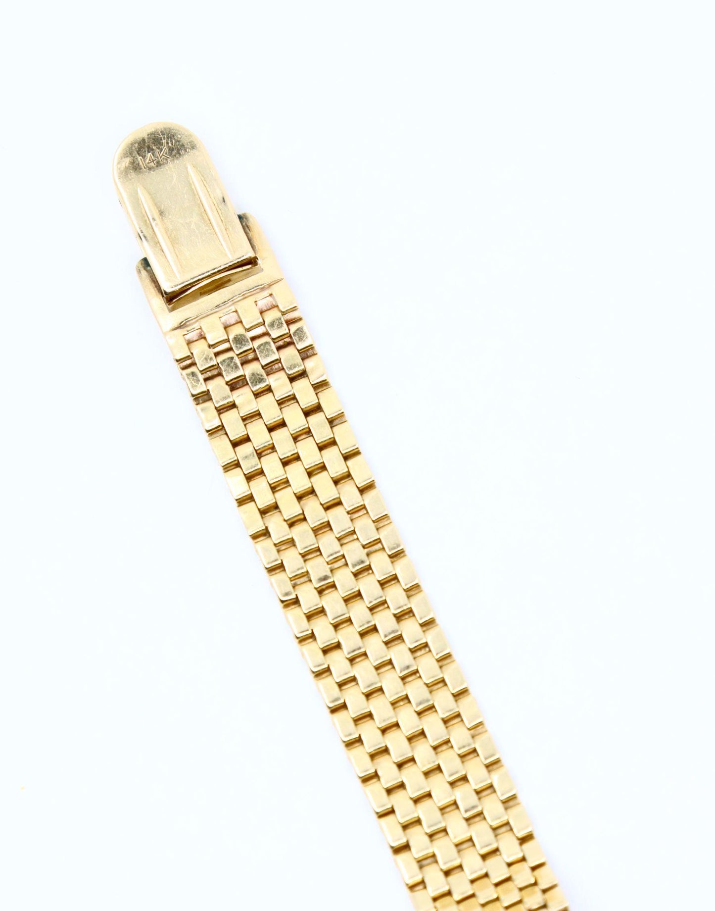 14K Gold Amethyst Jubilee Bracelet