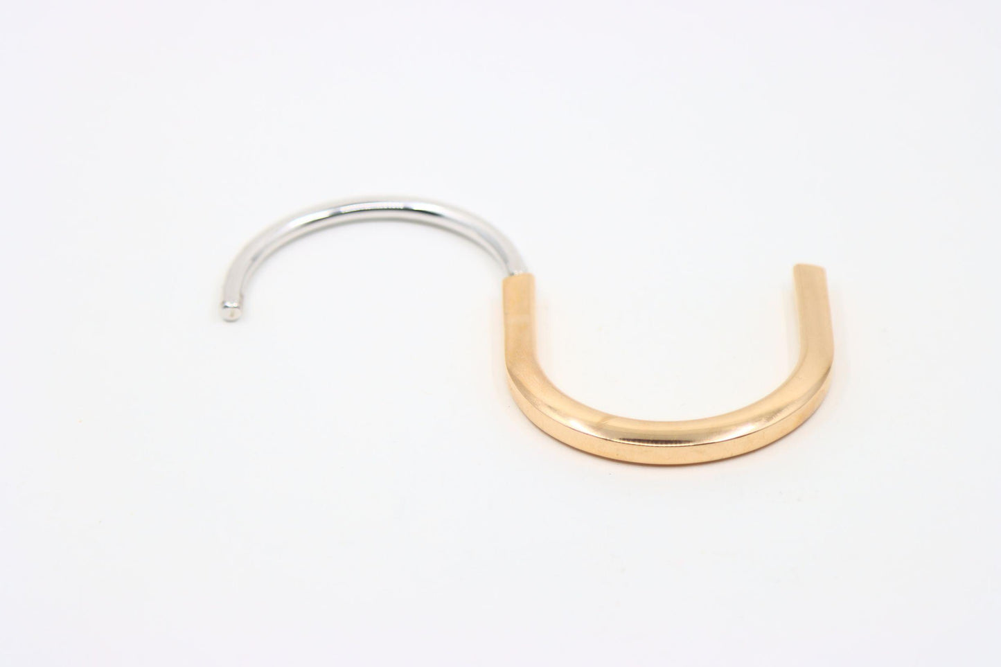 Tiffany & Co. Lock 18K White & Yellow Gold Diamond Bracelet