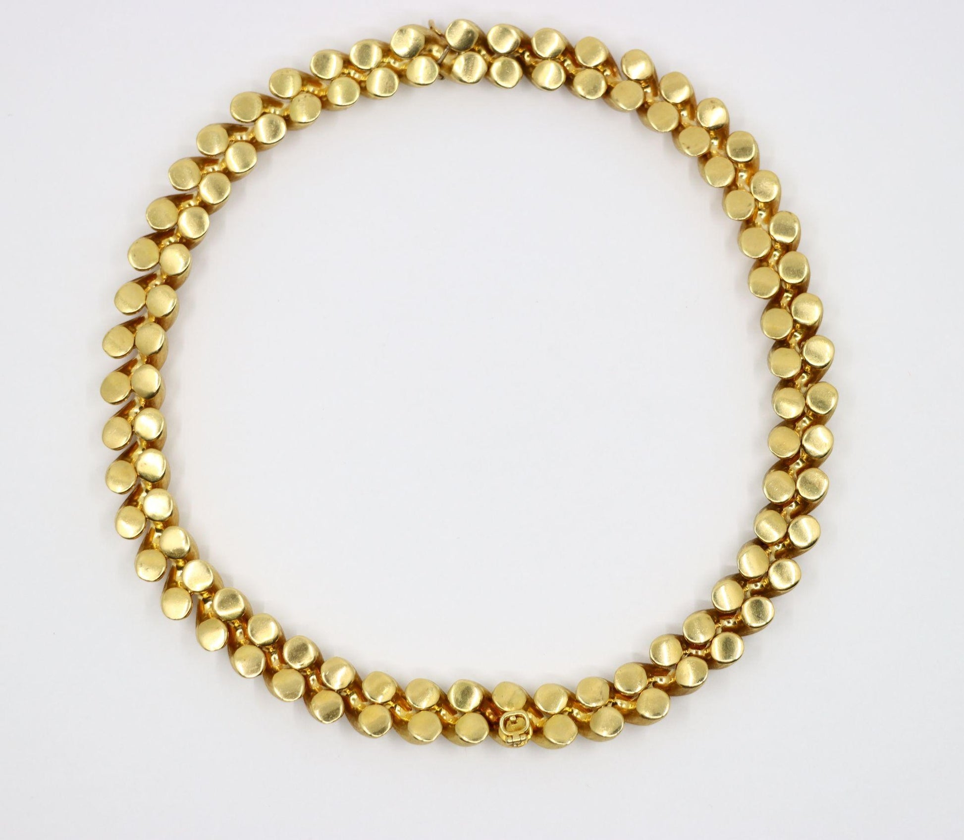 Vintage Tiffany & Co 18K Gold San Marco Chain Necklace