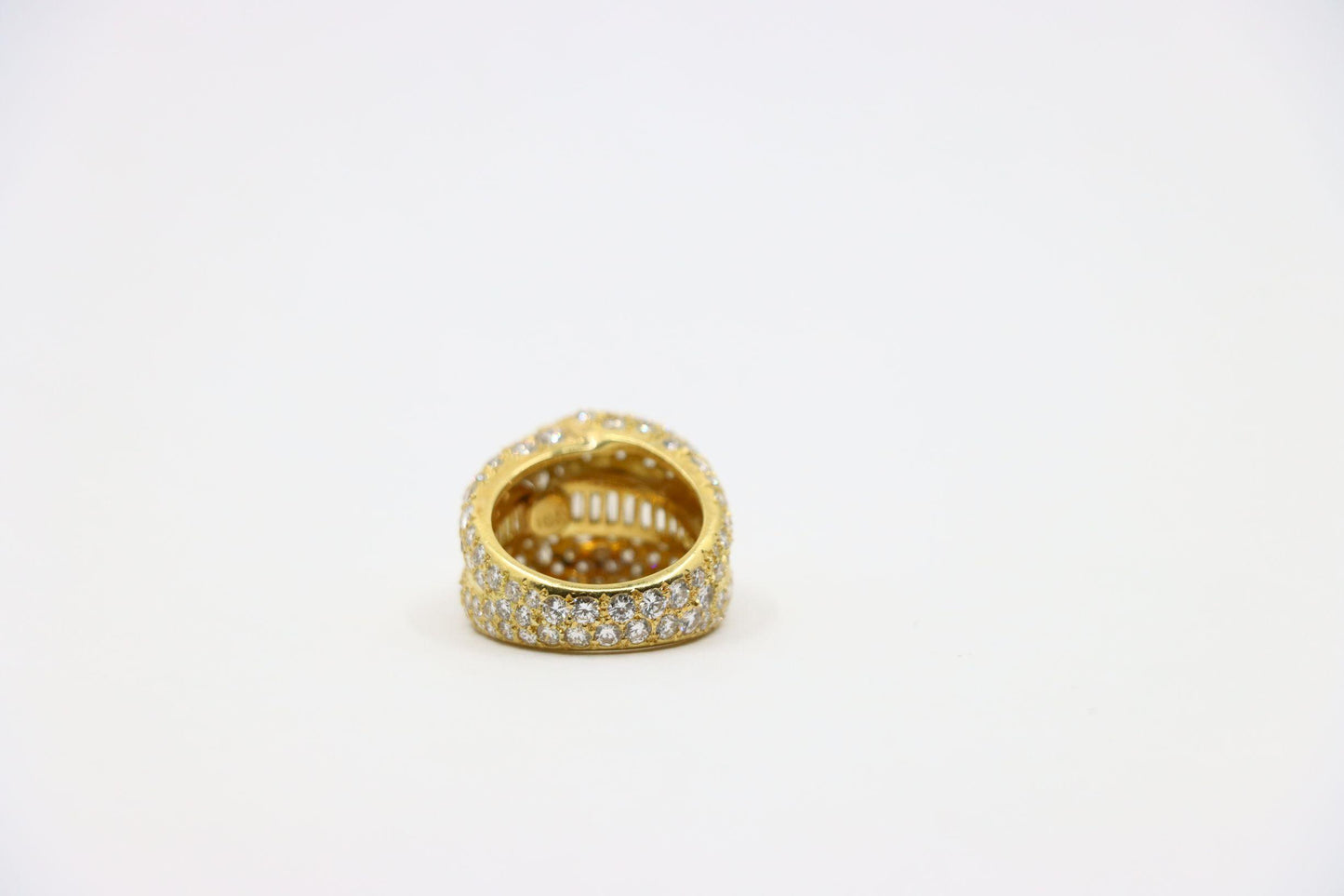 Vintage 18K Gold Diamond Ring