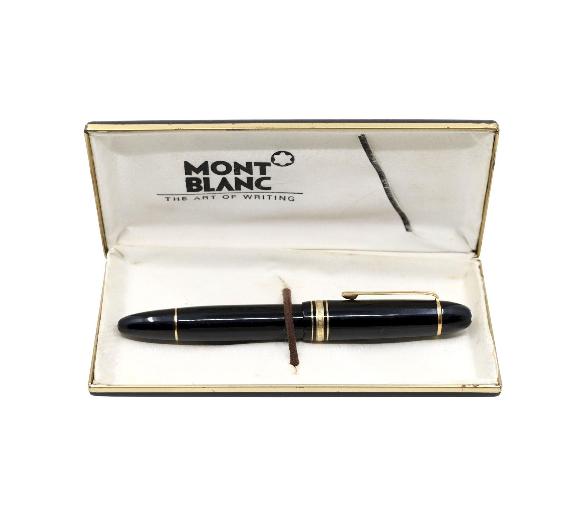 Montblanc Meisterstück Classique 18K Gold Trim Fountain Pen