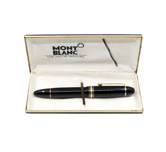 Montblanc Meisterstück Classique 18K Gold Trim Fountain Pen