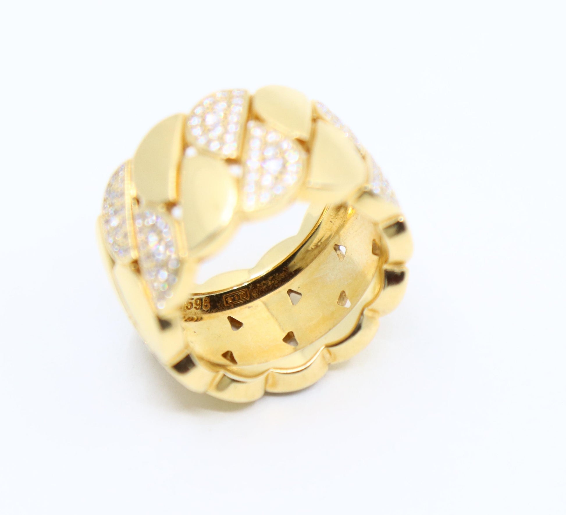 Cartier 18K Gold La Dona Diamond Ring