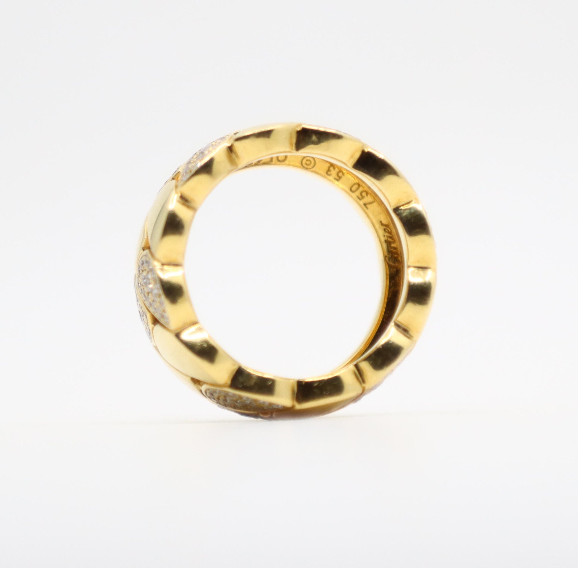 Cartier 18K Gold La Dona Diamond Ring