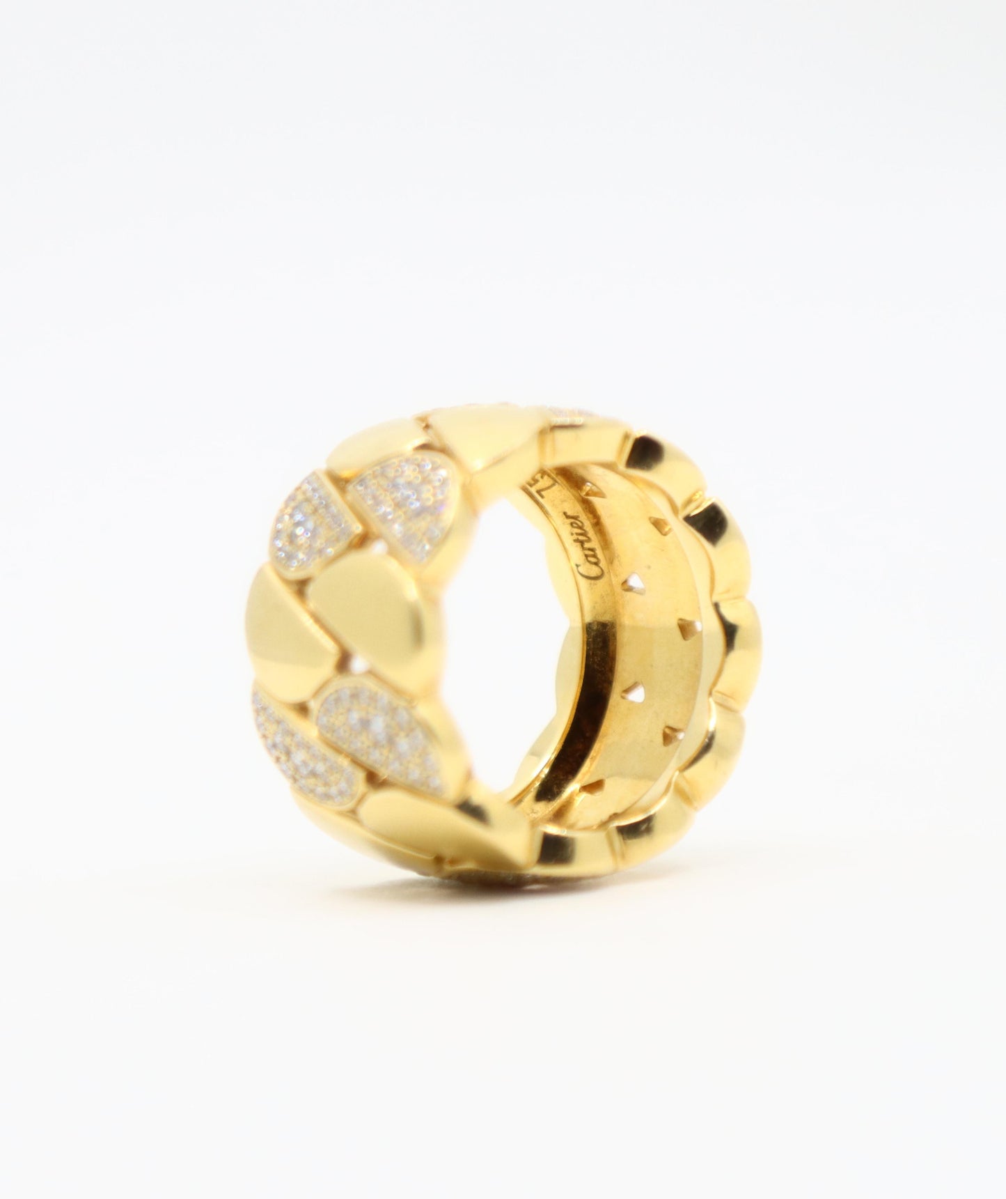 Cartier 18K Gold La Dona Diamond Ring