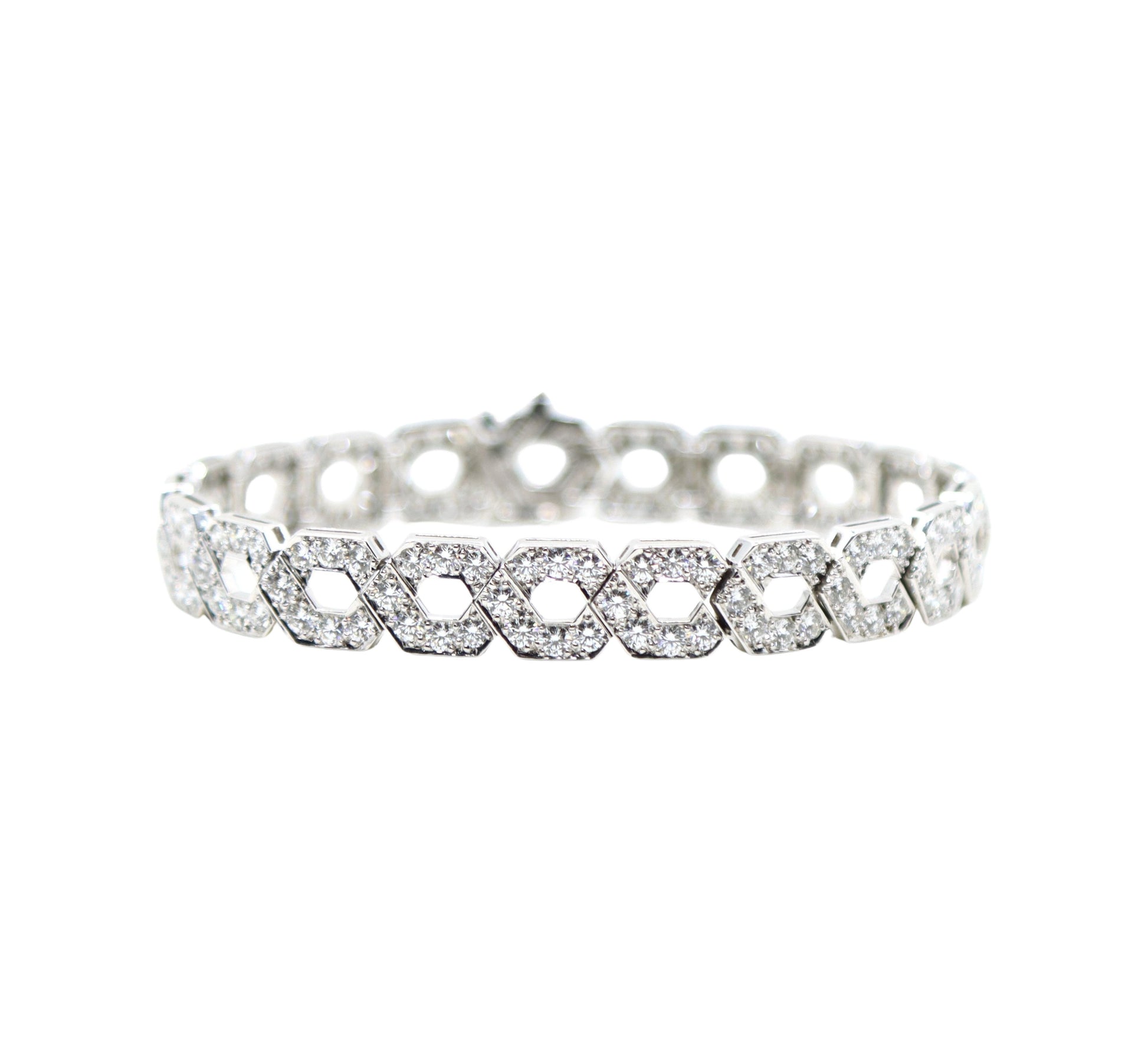 Tiffany & Co. Platinum Diamond Bracelet