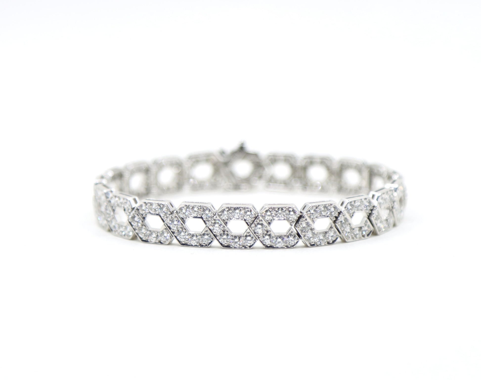 Tiffany & Co. Platinum Diamond Bracelet