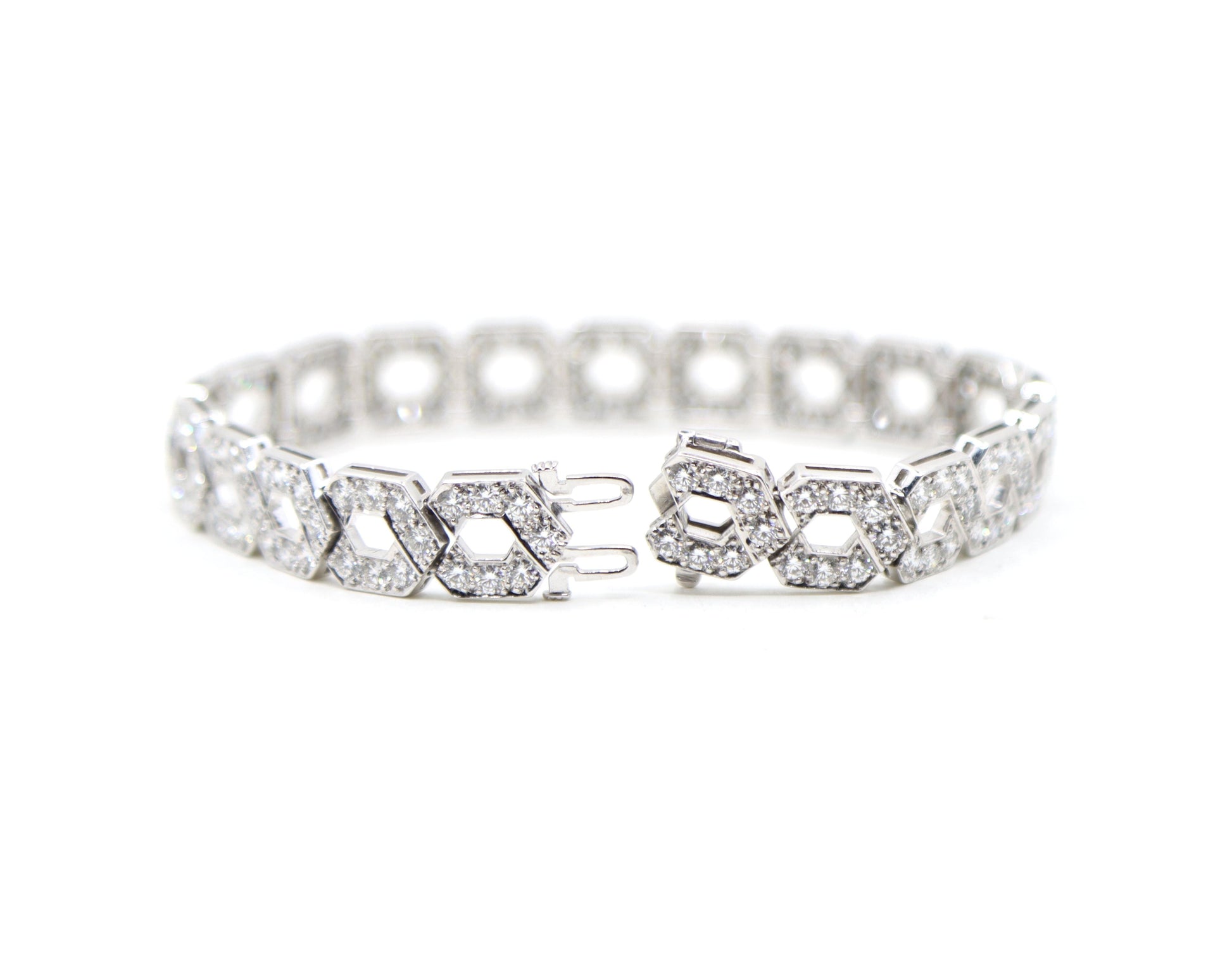 Tiffany & Co. Platinum Diamond Bracelet