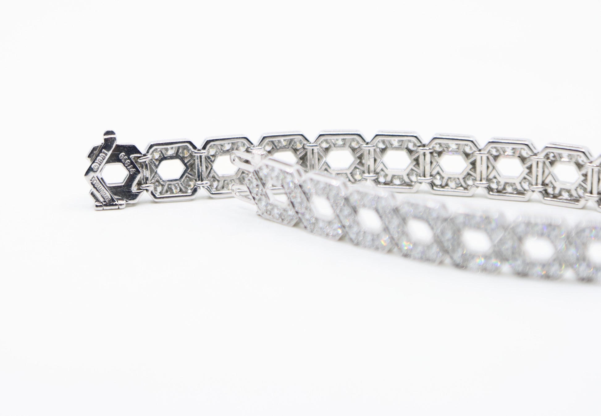 Tiffany & Co. Platinum Diamond Bracelet