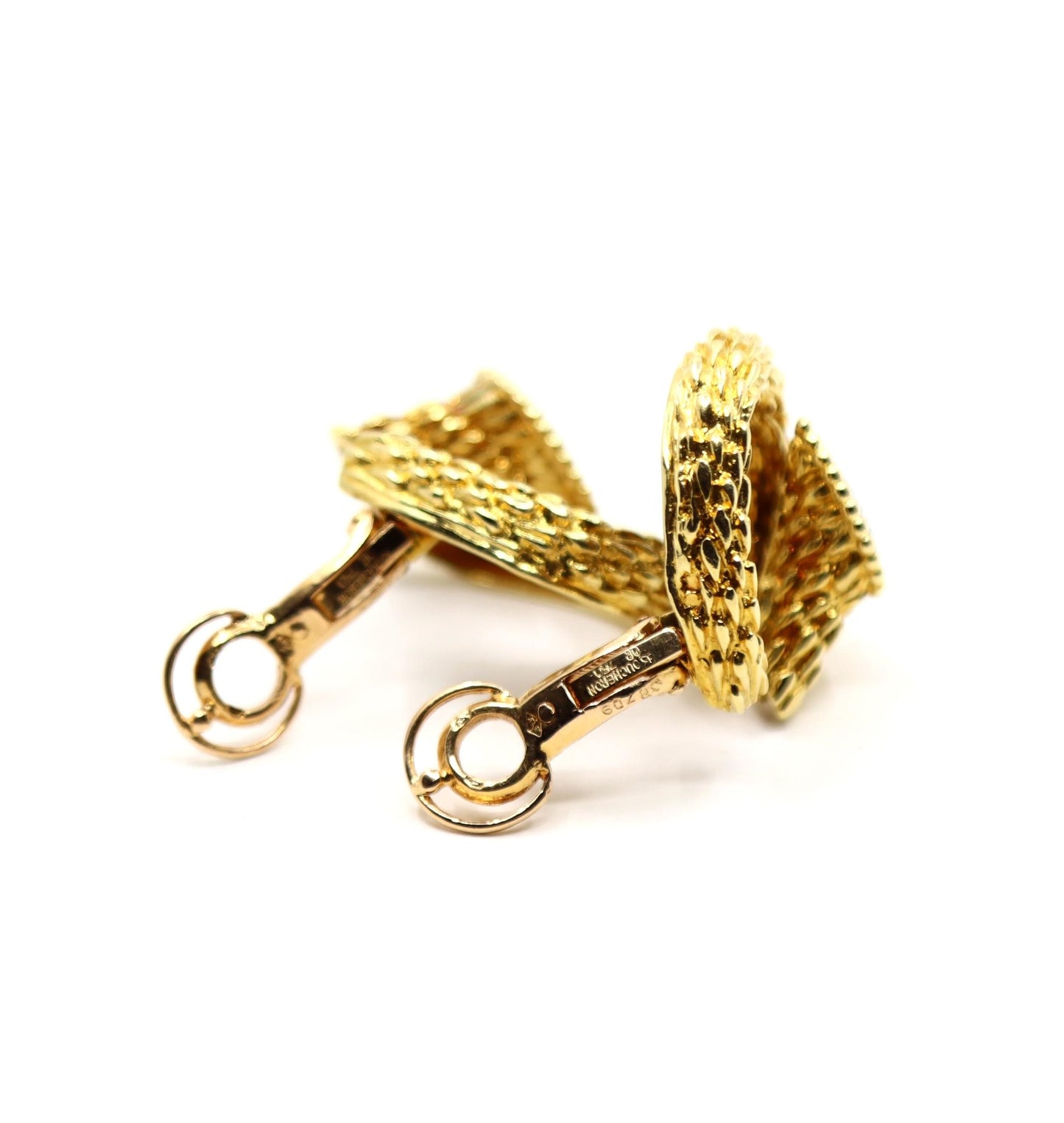 Boucheron 18K Gold Diamonds "Serpent Boheme" Earrings