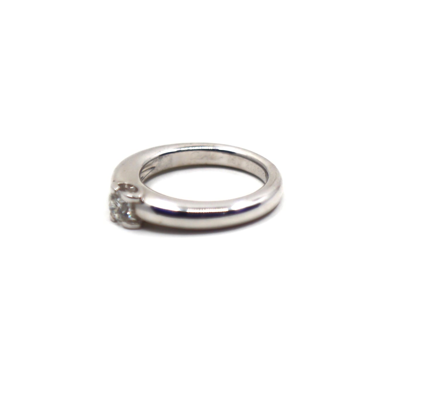 Cartier 18K White Gold Engagement Ring