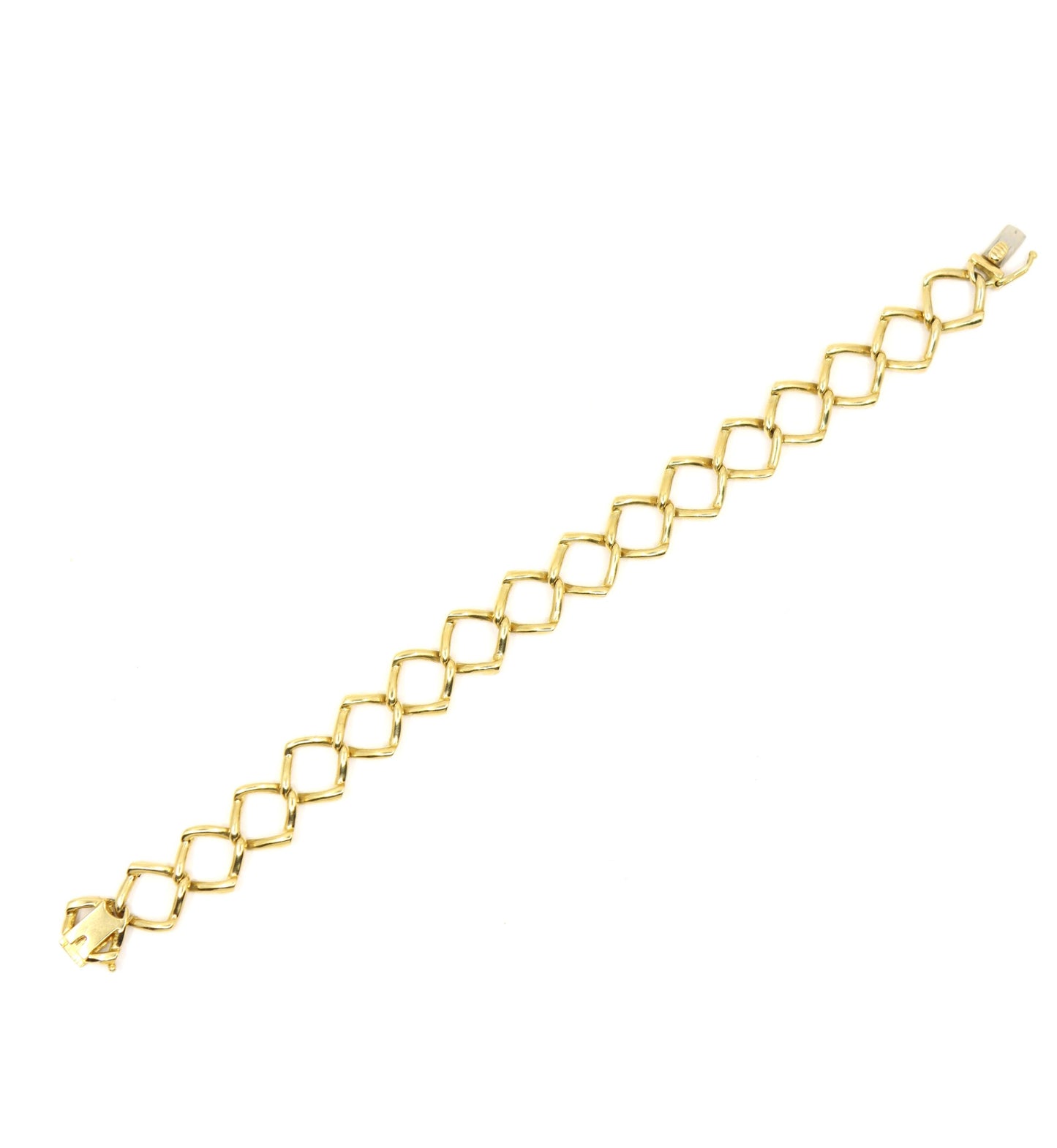 Tiffany & Co Paloma Picasso 18K Gold Triangle Link Bracelet