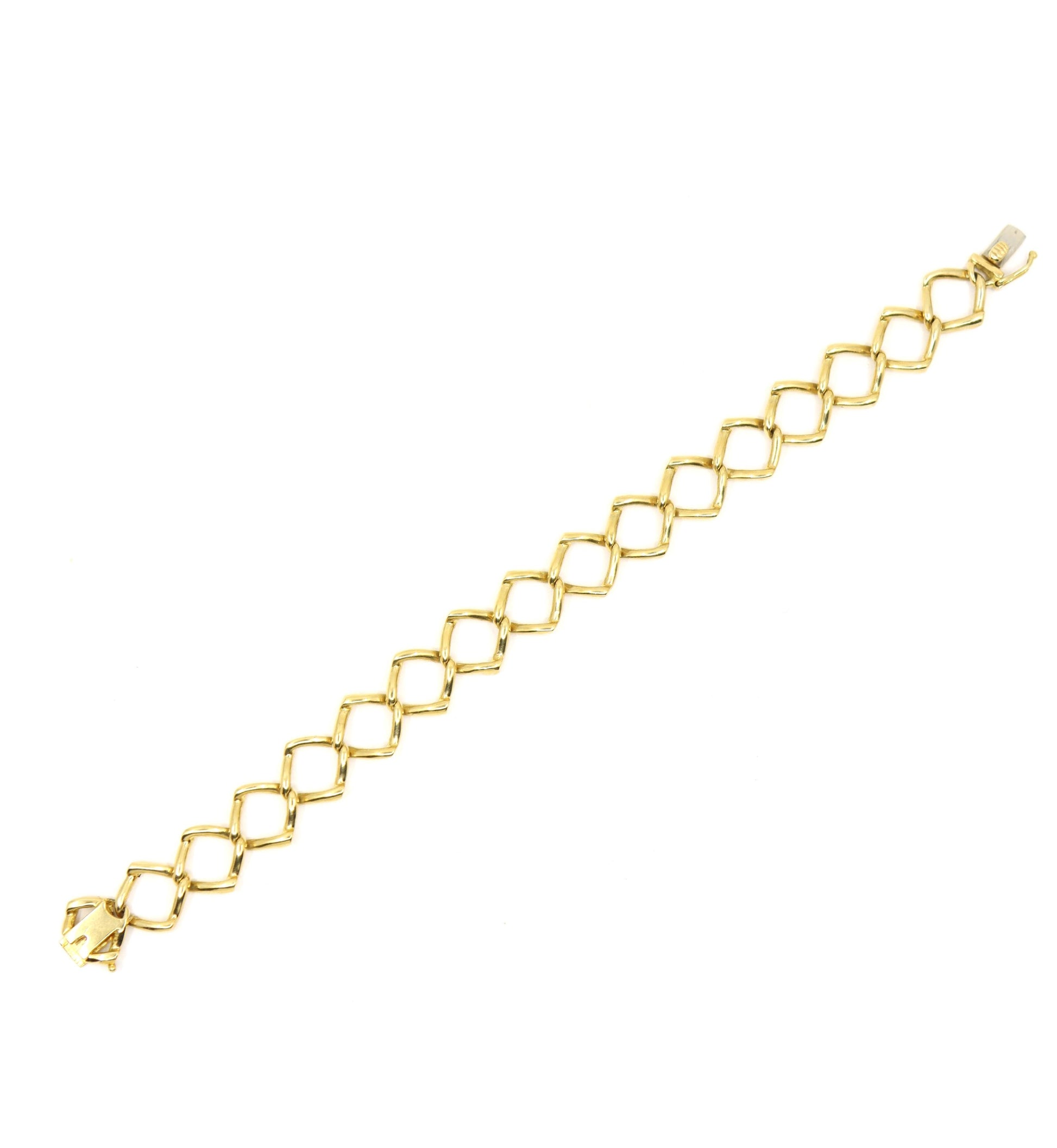 Tiffany & Co Paloma Picasso 18K Gold Triangle Link Bracelet