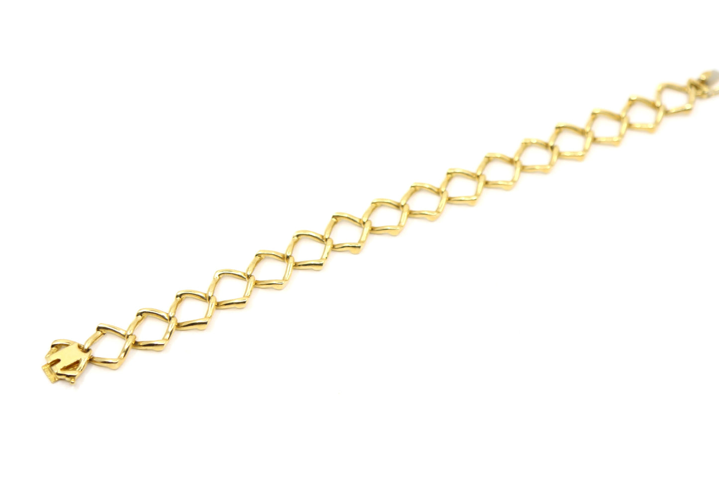 Tiffany & Co Paloma Picasso 18K Gold Triangle Link Bracelet