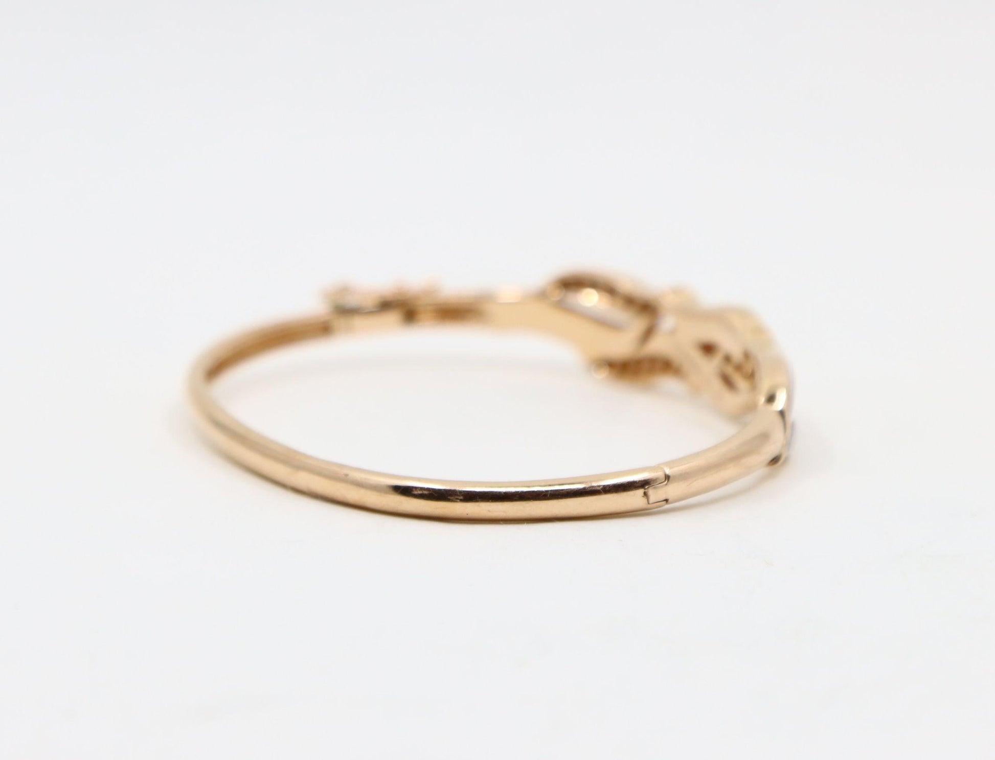 Kabana 14K Gold Diamond Mother of Pearl Bracelet