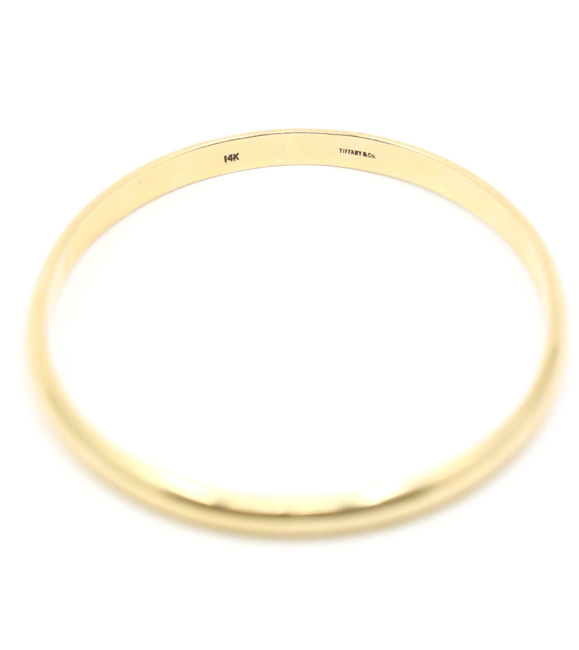 Tiffany & Co. 14K Gold Bangle