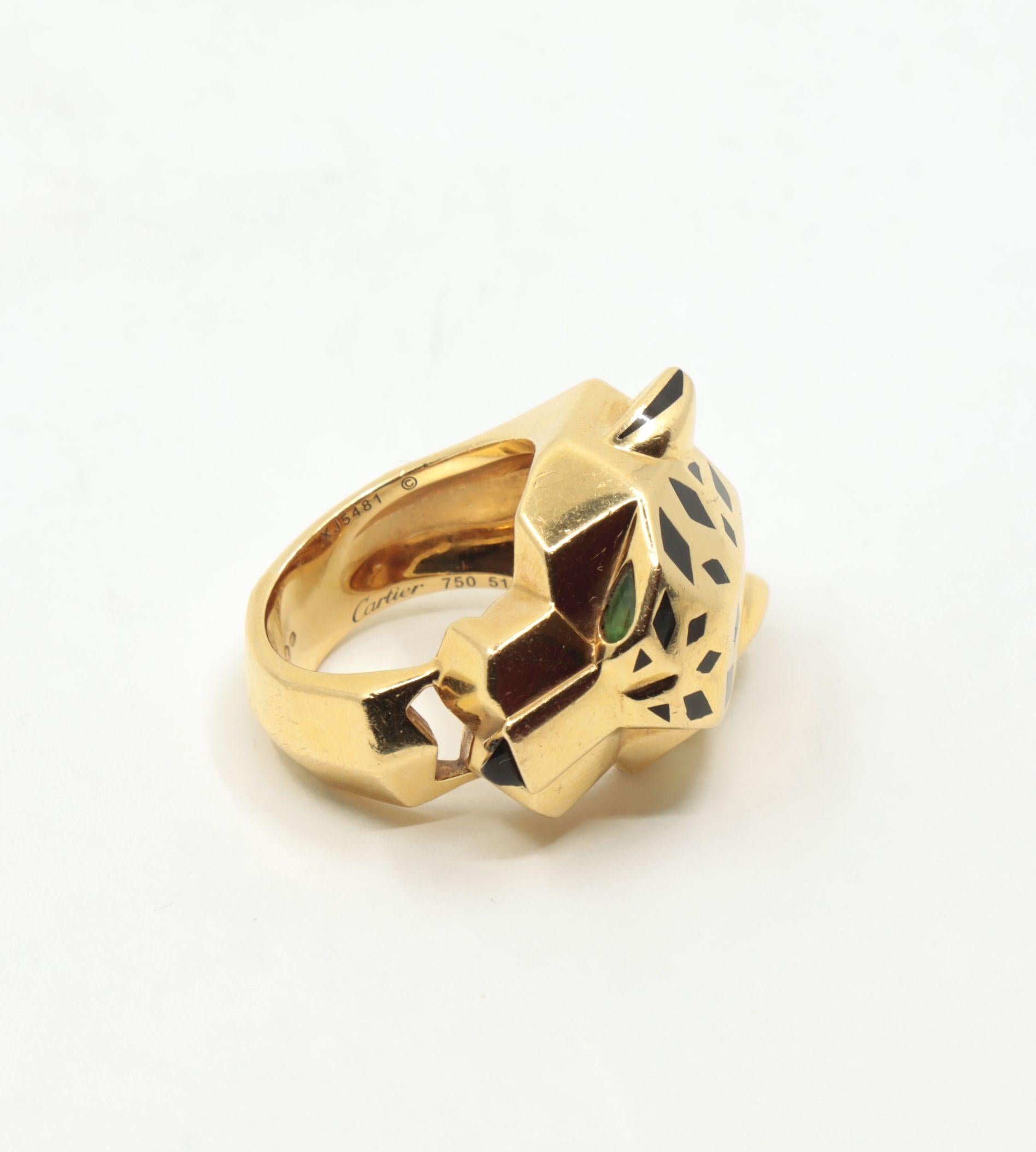 18K Gold Panthère de Cartier Ring
