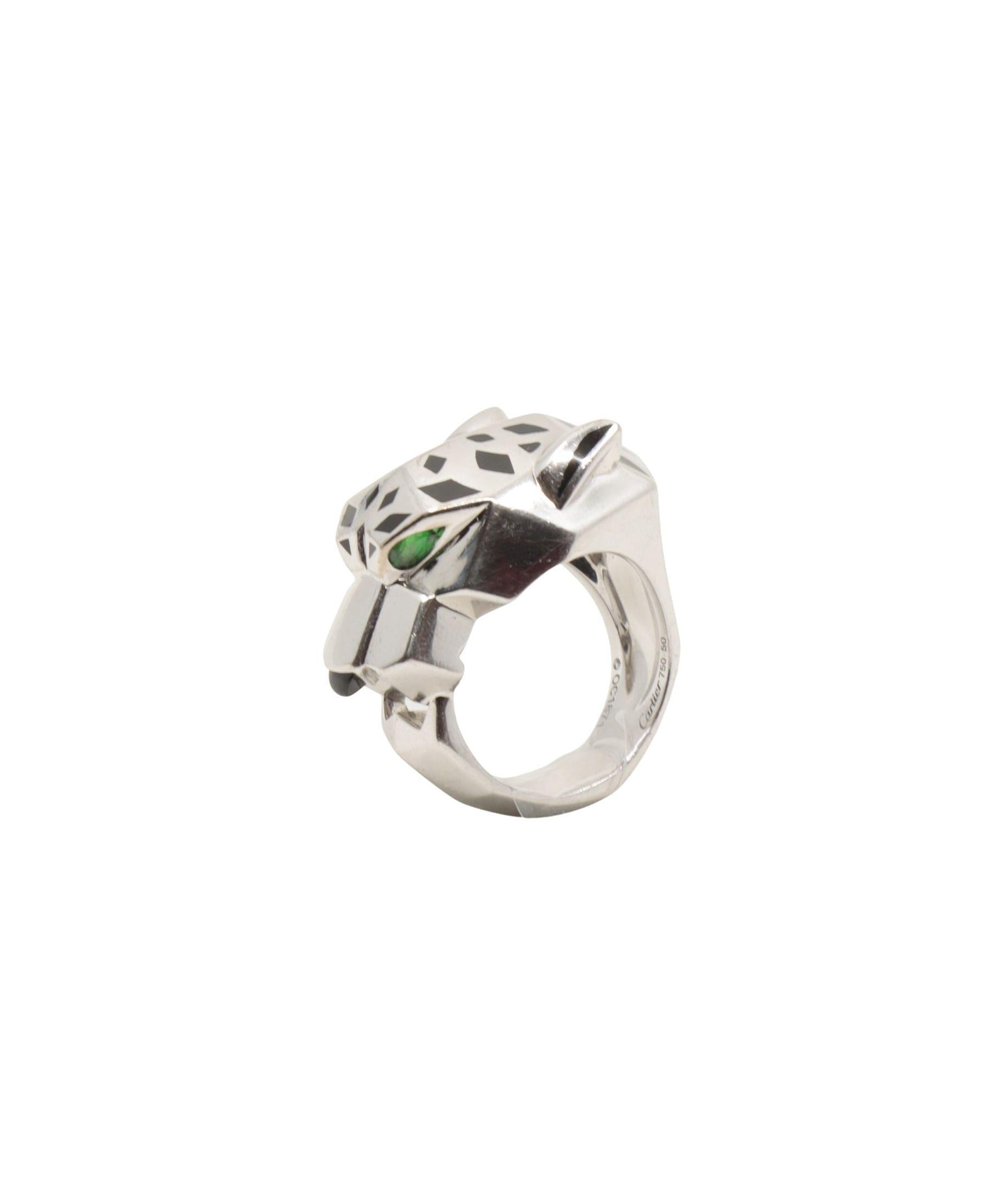 18K White Gold Panthère de Cartier Ring