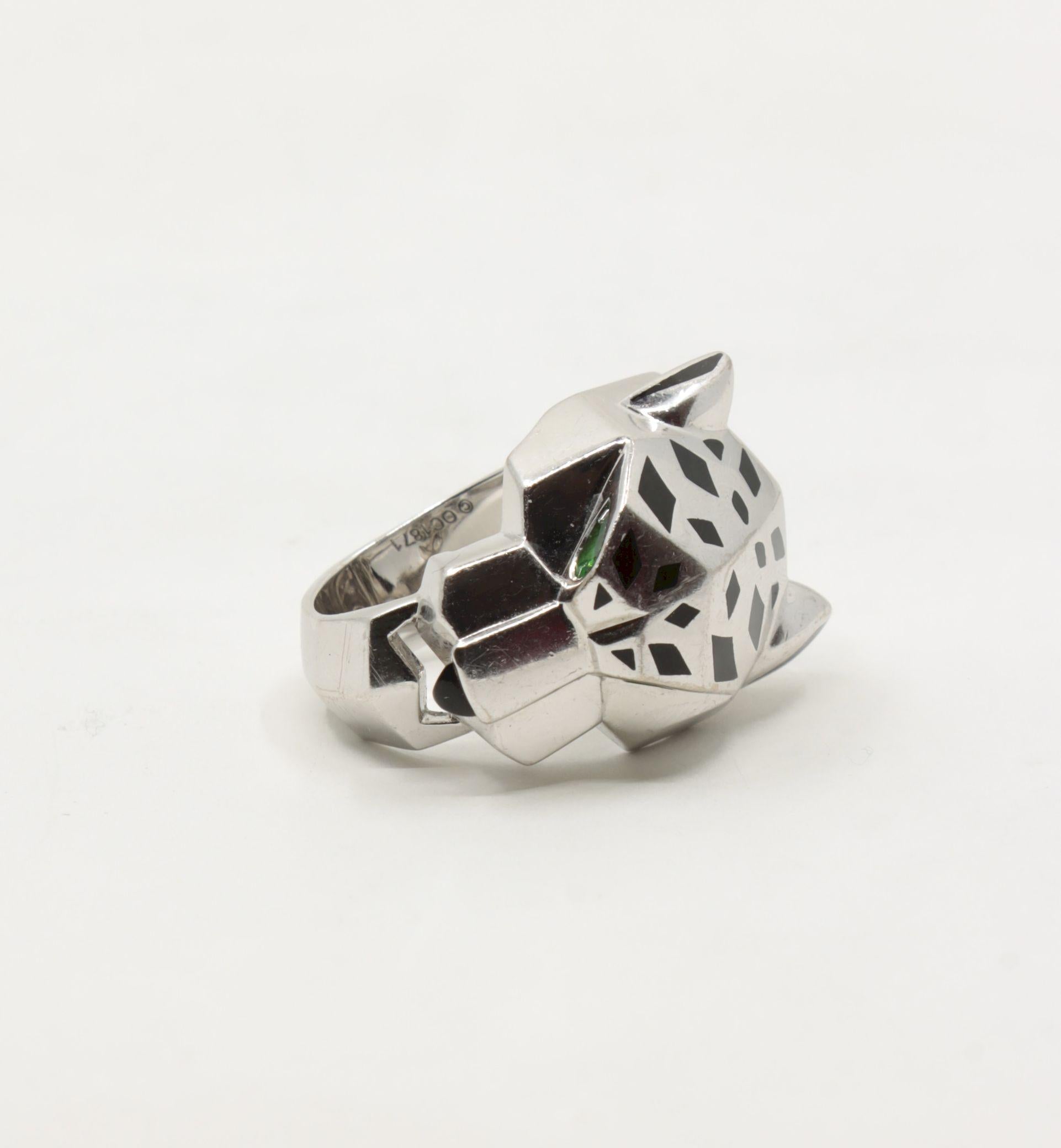 18K White Gold Panthère de Cartier Ring