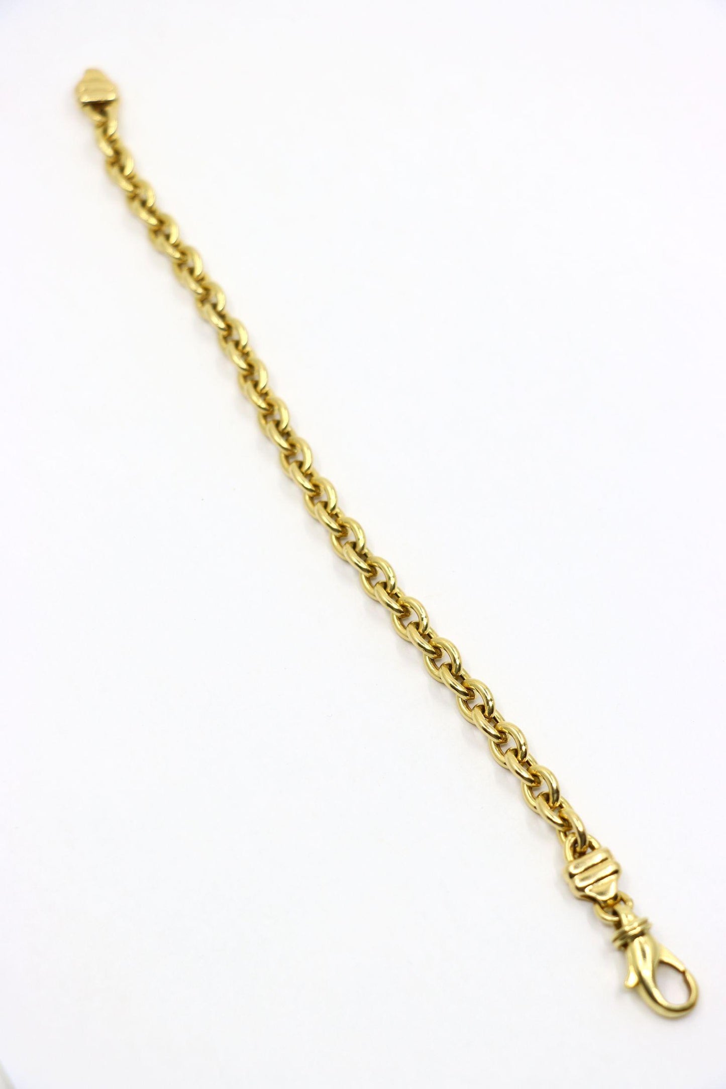 Vintage 18K Gold Chain Bracelet