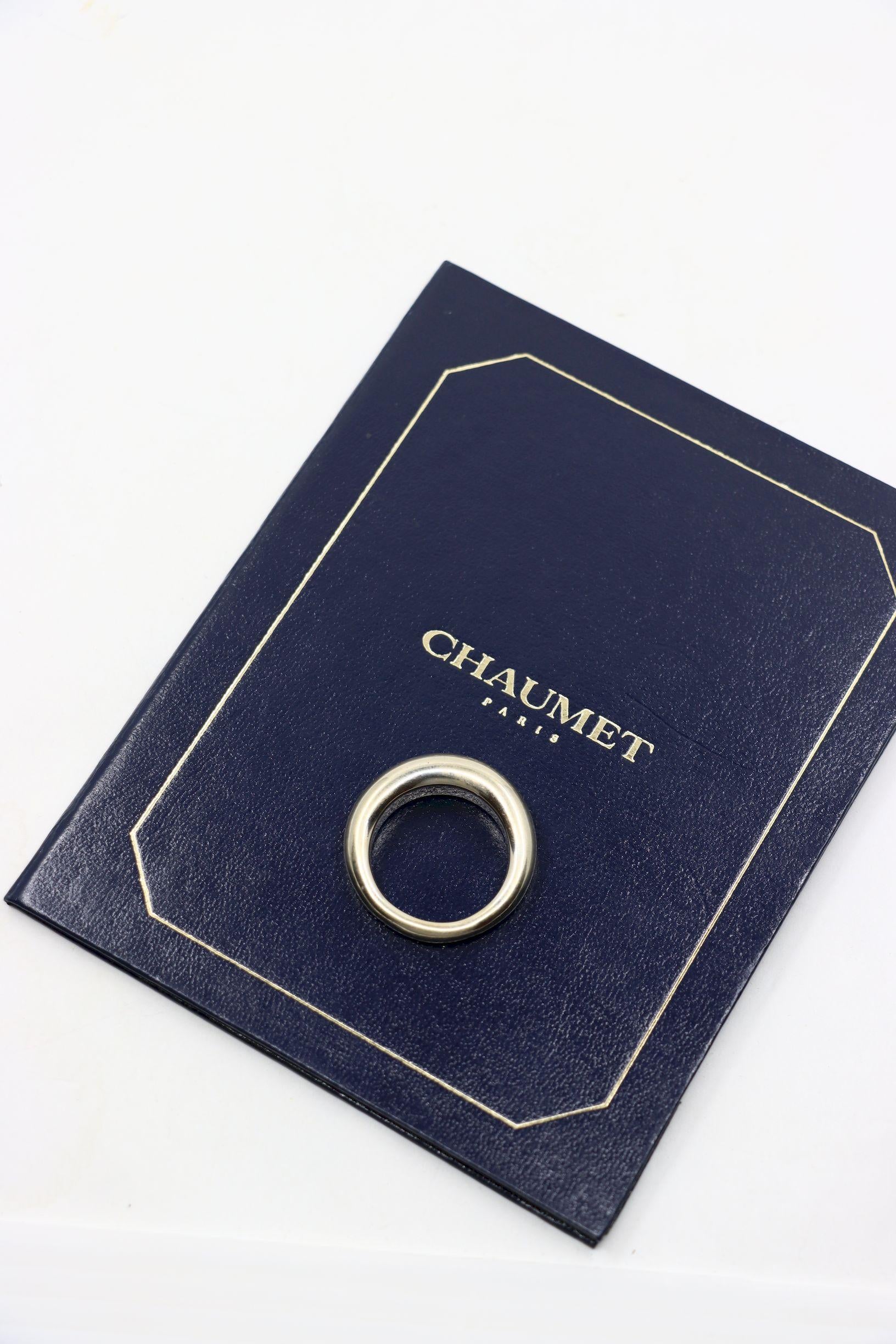 Chaumet 18K White Gold Ring