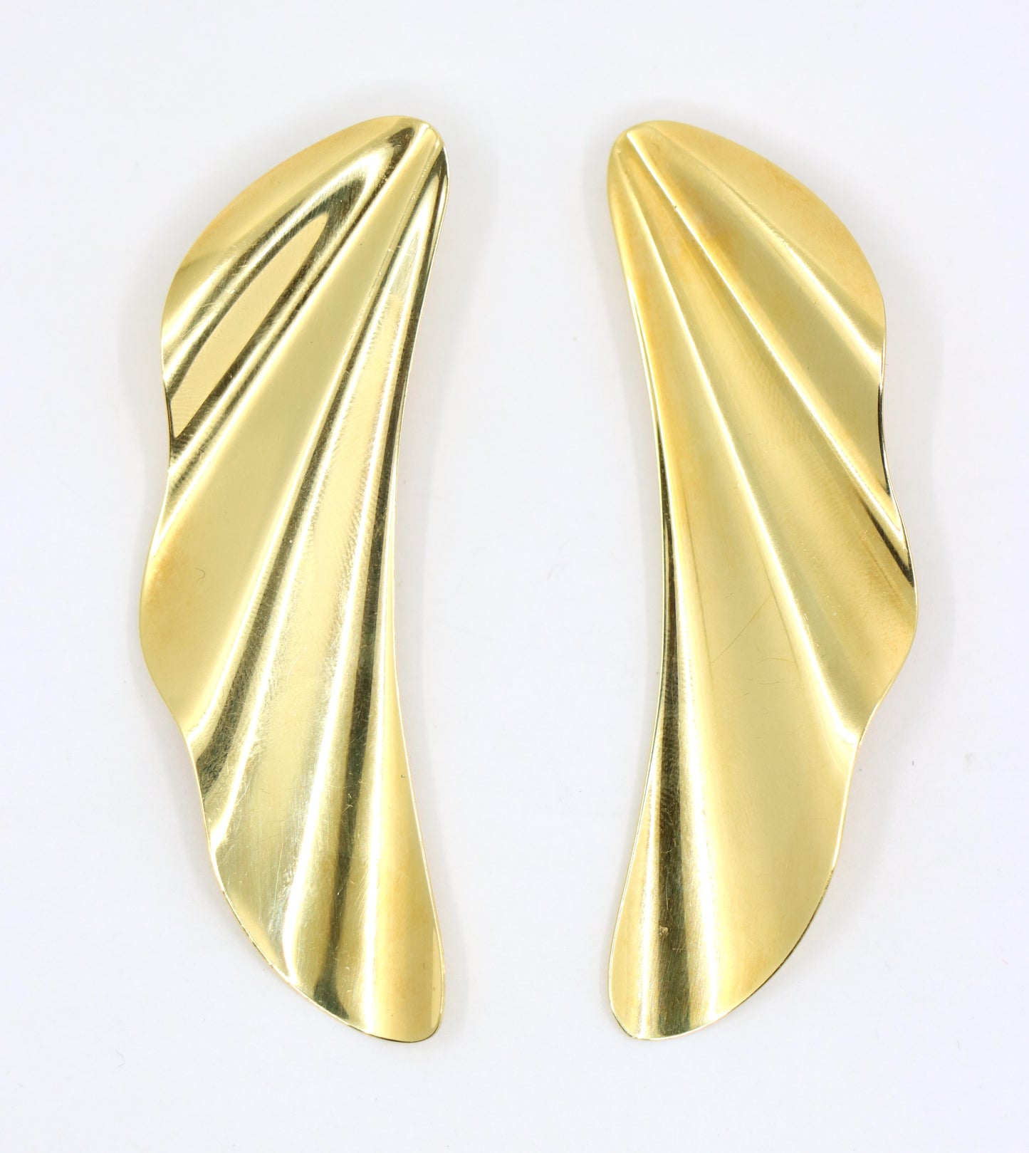 Tiffany & Co. 18K Gold Elsa Peretti High Tide Earrings