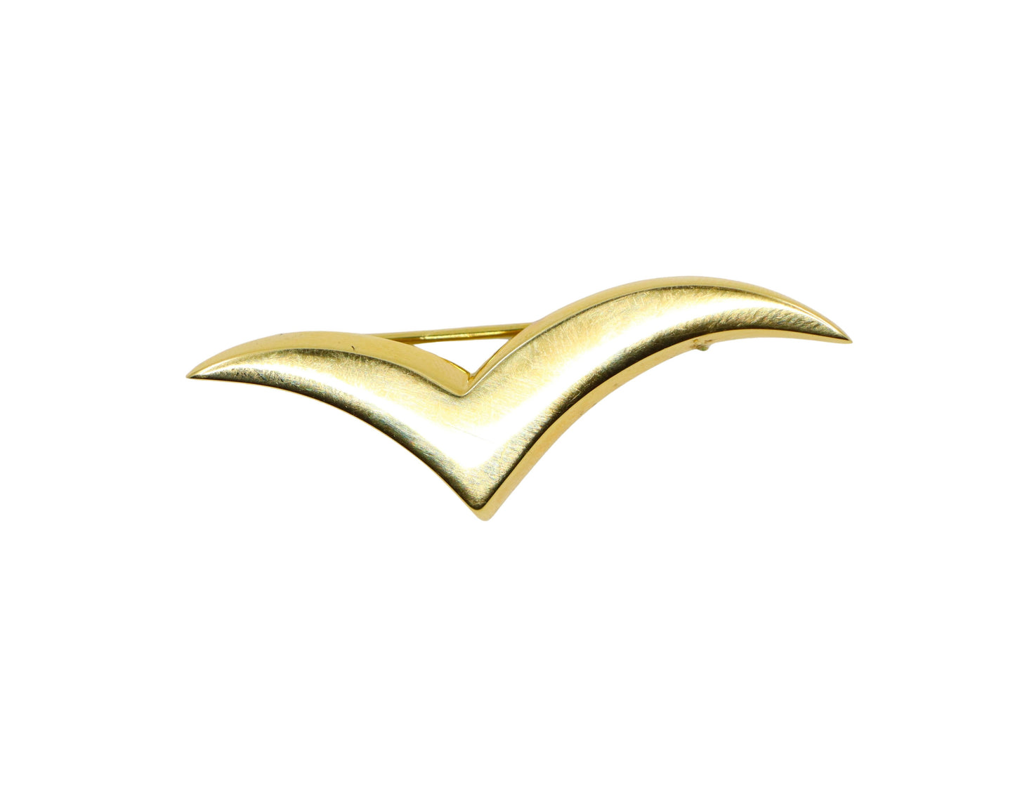 Tiffany & Co. 18K Gold Seagull Brooch