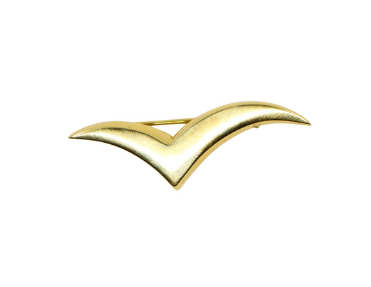 Tiffany & Co. 18K Gold Seagull Brooch