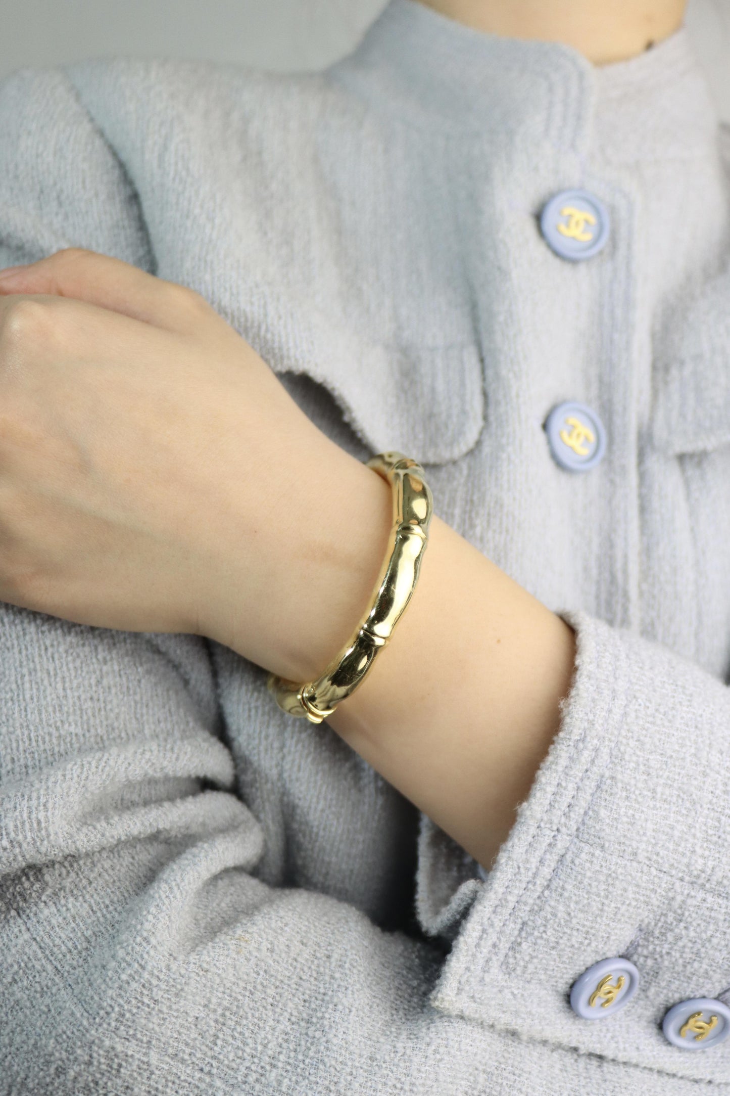 Tiffany & Co. 18K Gold Bamboo Bracelet