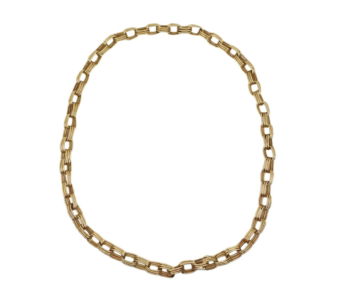 Vintage 14K Gold Chain Necklace