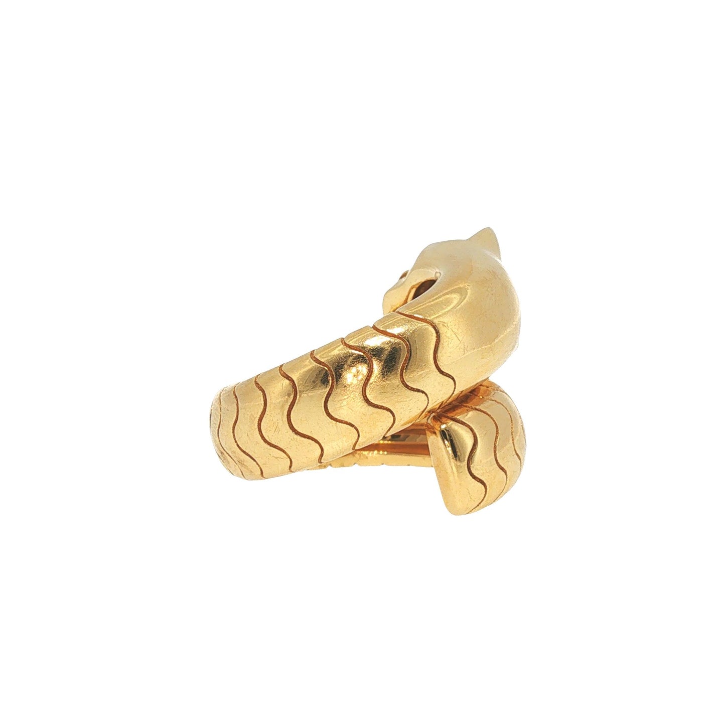 Cartier 18K Gold Lakarda Wrap Panthere Ring