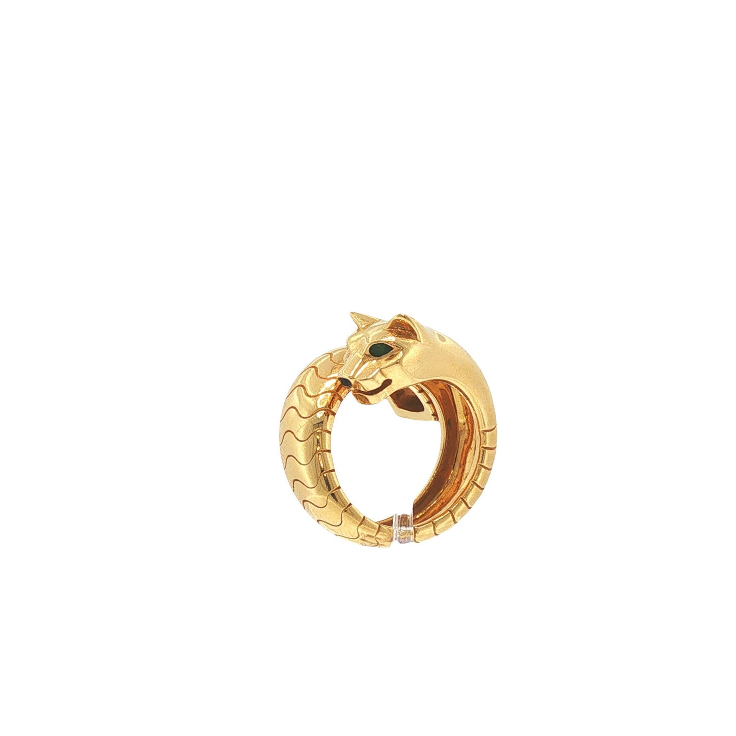 Cartier 18K Gold Lakarda Wrap Panthere Ring