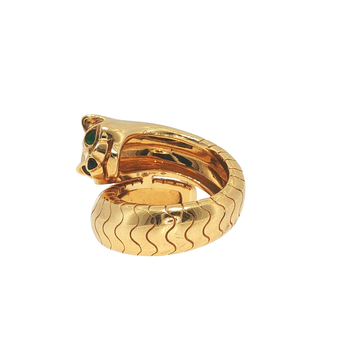 Cartier 18K Gold Lakarda Wrap Panthere Ring