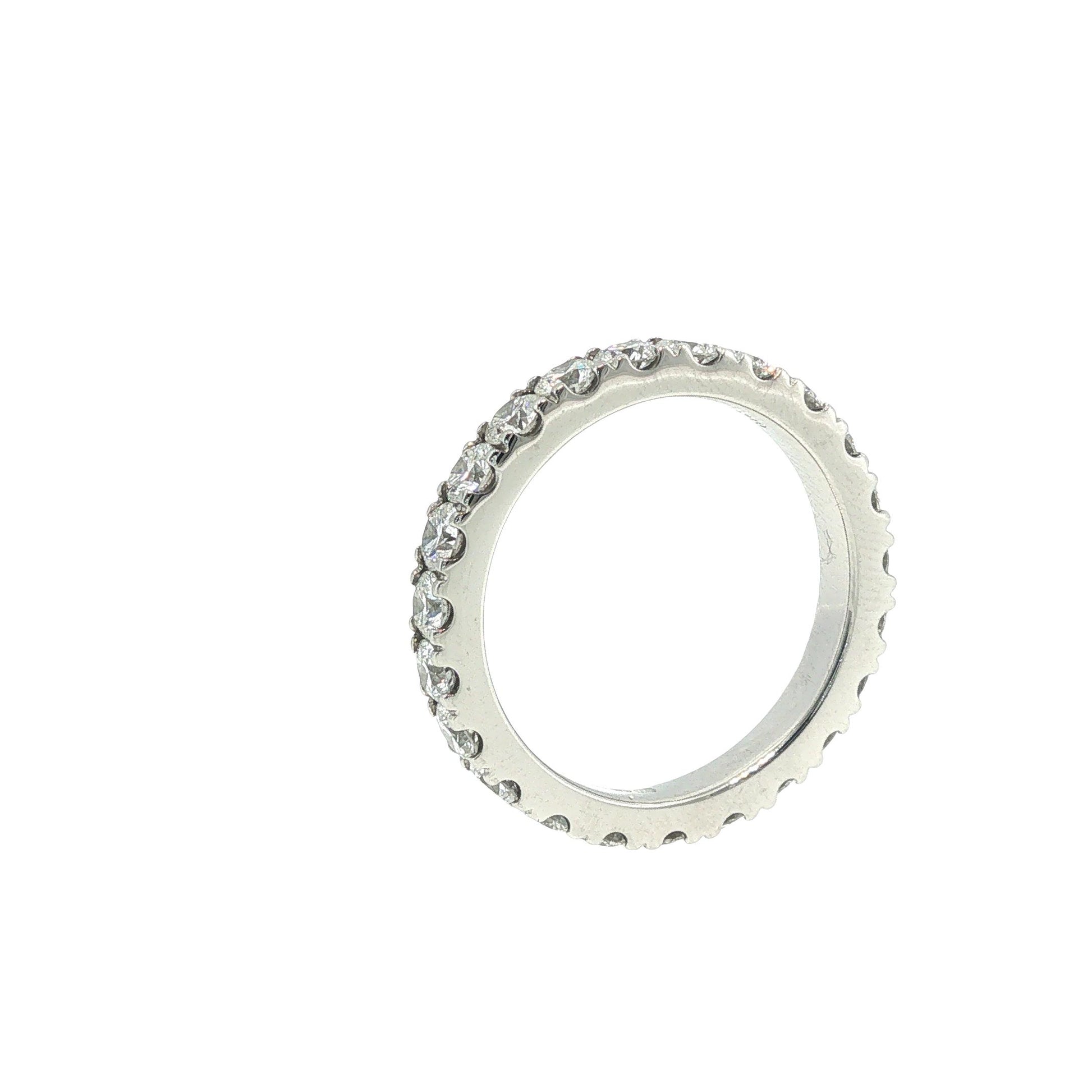 Graff Platinum Diamond Eternity Band Ring