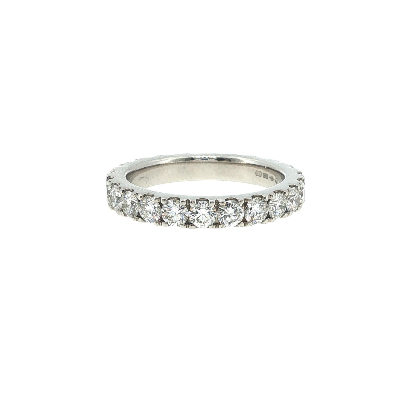 Graff Platinum Diamond Eternity Band Ring