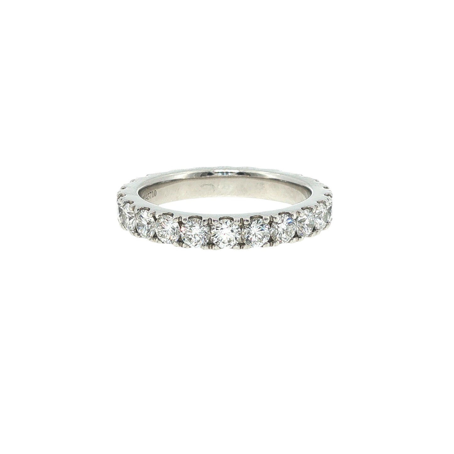 Graff Platinum Diamond Eternity Band Ring