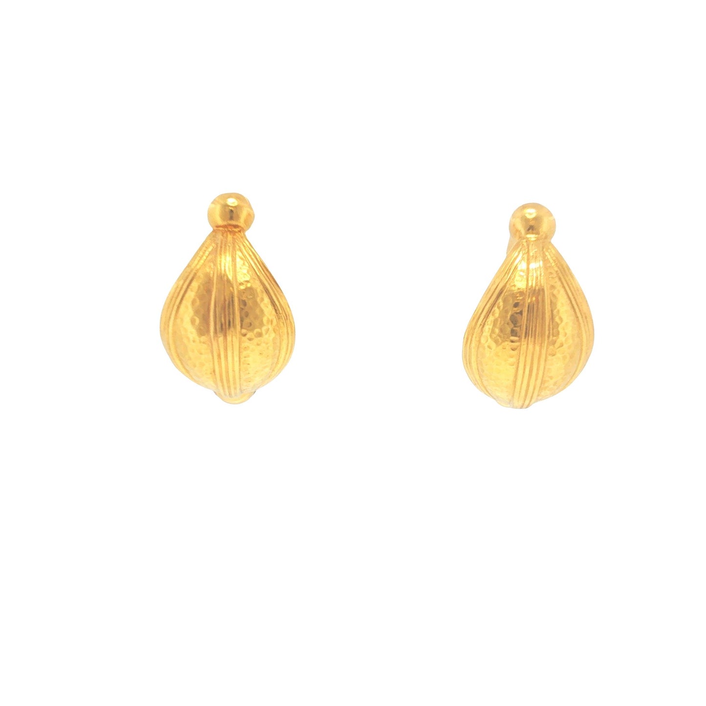 Vintage 22K Gold Lalaounis Earrings