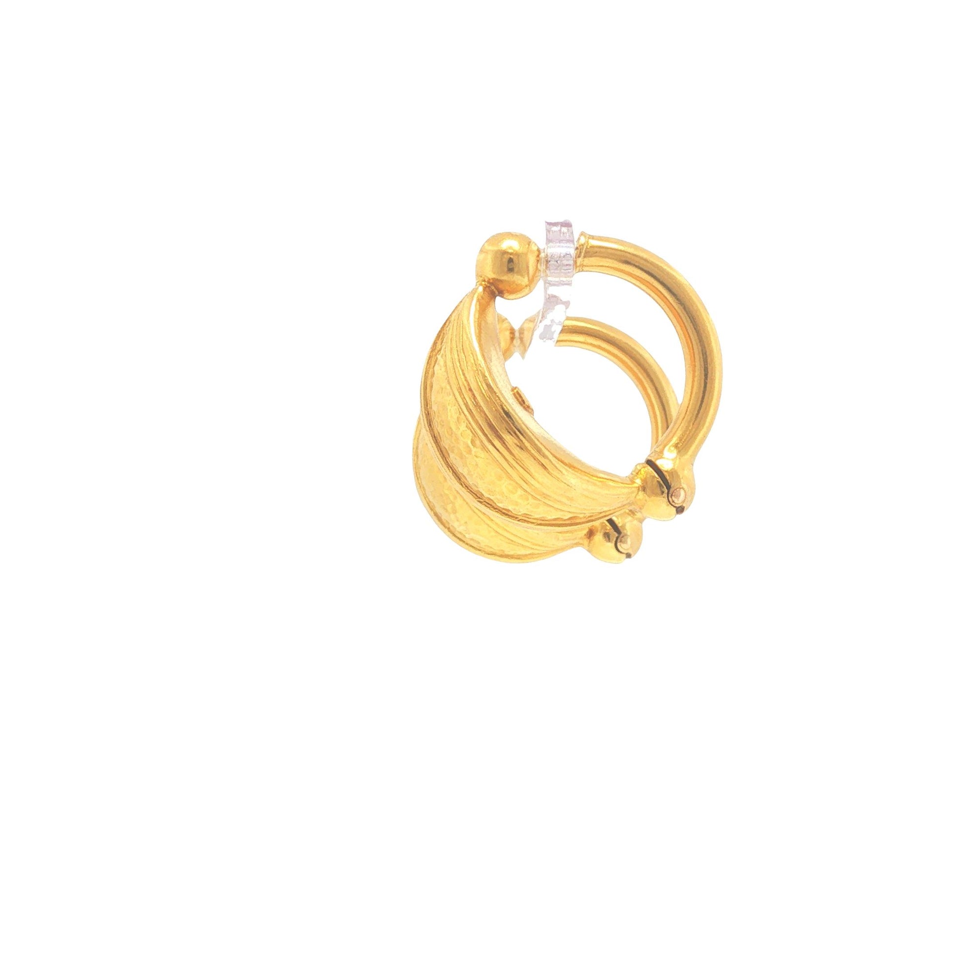 Vintage 22K Gold Lalaounis Earrings
