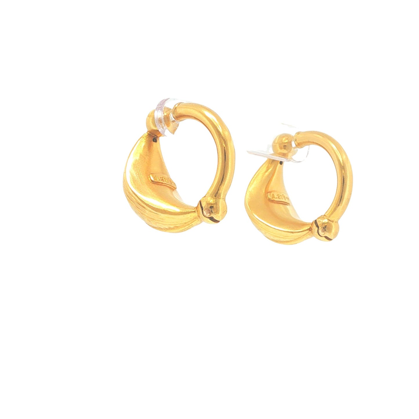 Vintage 22K Gold Lalaounis Earrings